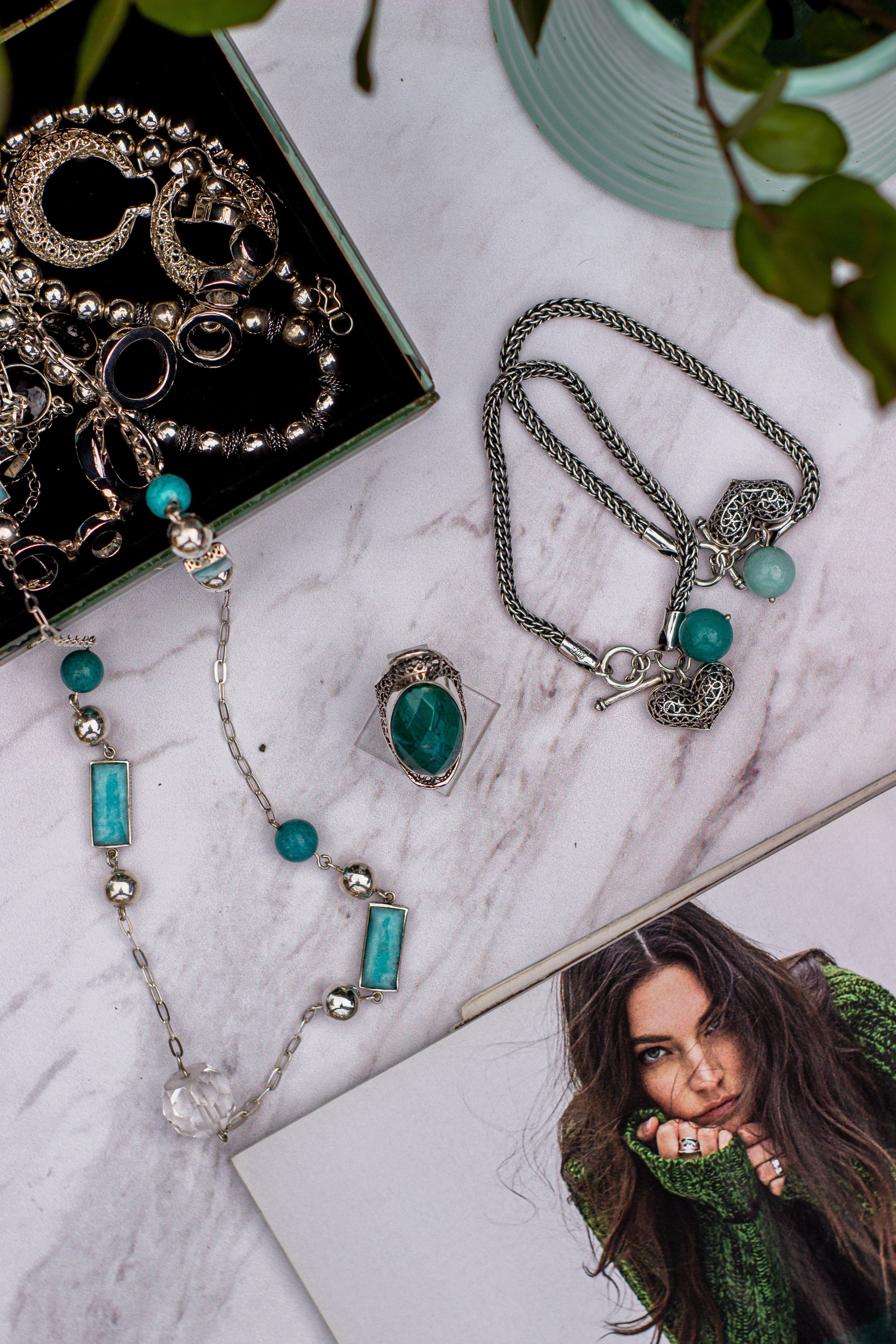 Joyas con piedras naturales