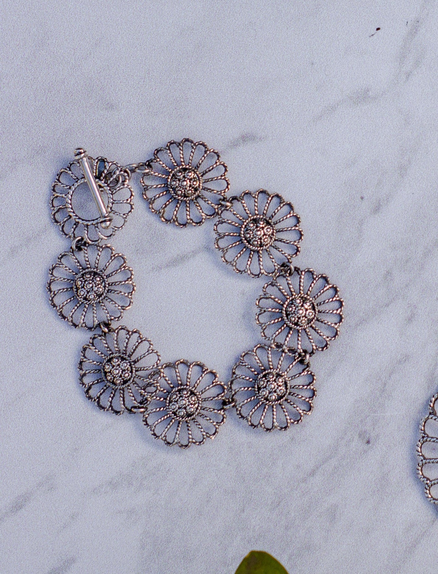 Pulsera Girasol — Plata 950