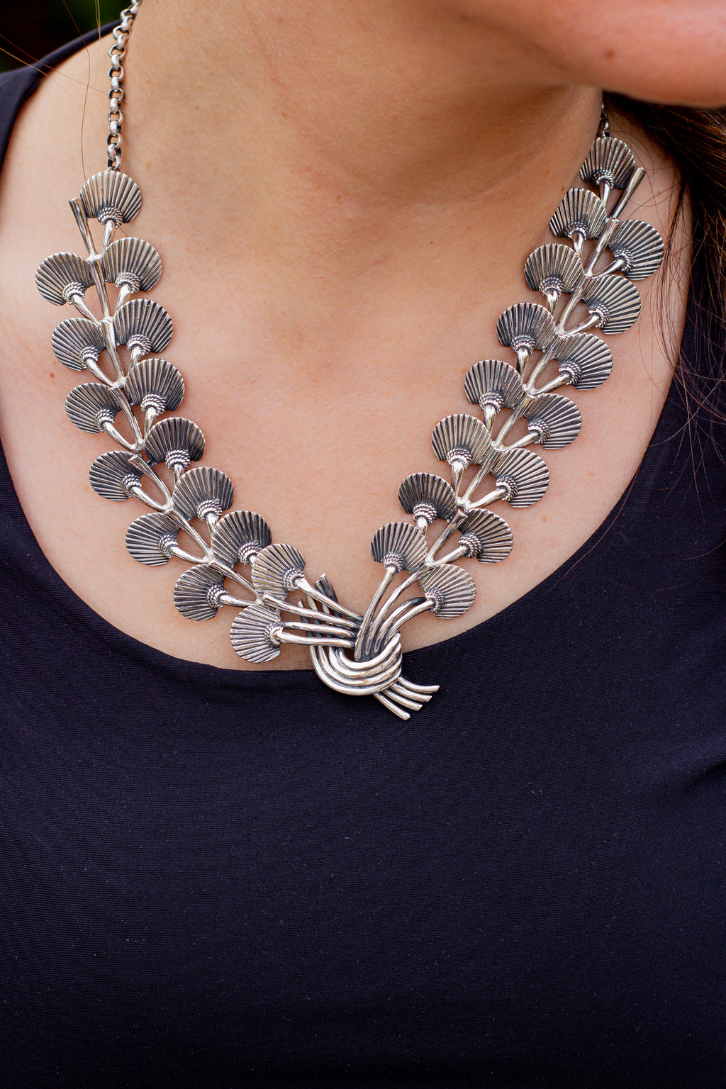 Collar Conchas — Plata 950 | Pieza Única