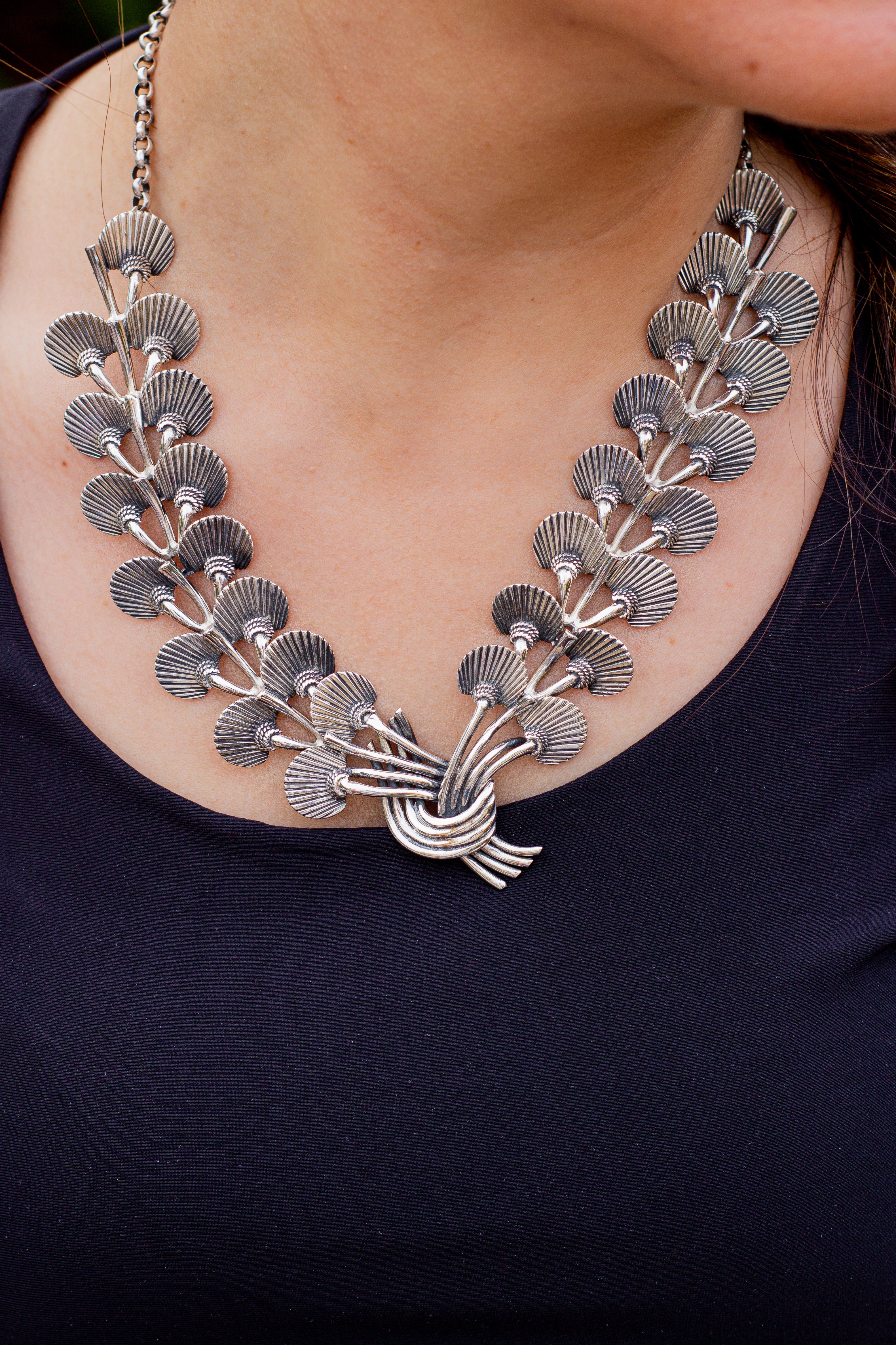 Collar Conchas — Plata 950 | Pieza Única