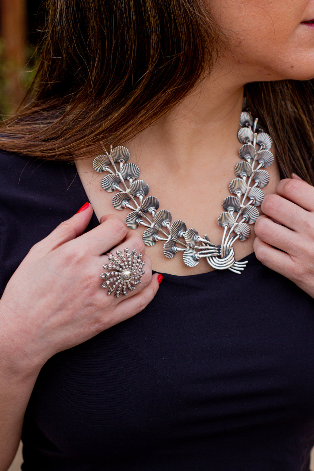 Collar Conchas — Plata 950 | Pieza Única