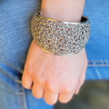 Pulsera Florcitas Plata 950 — Edición Limitada