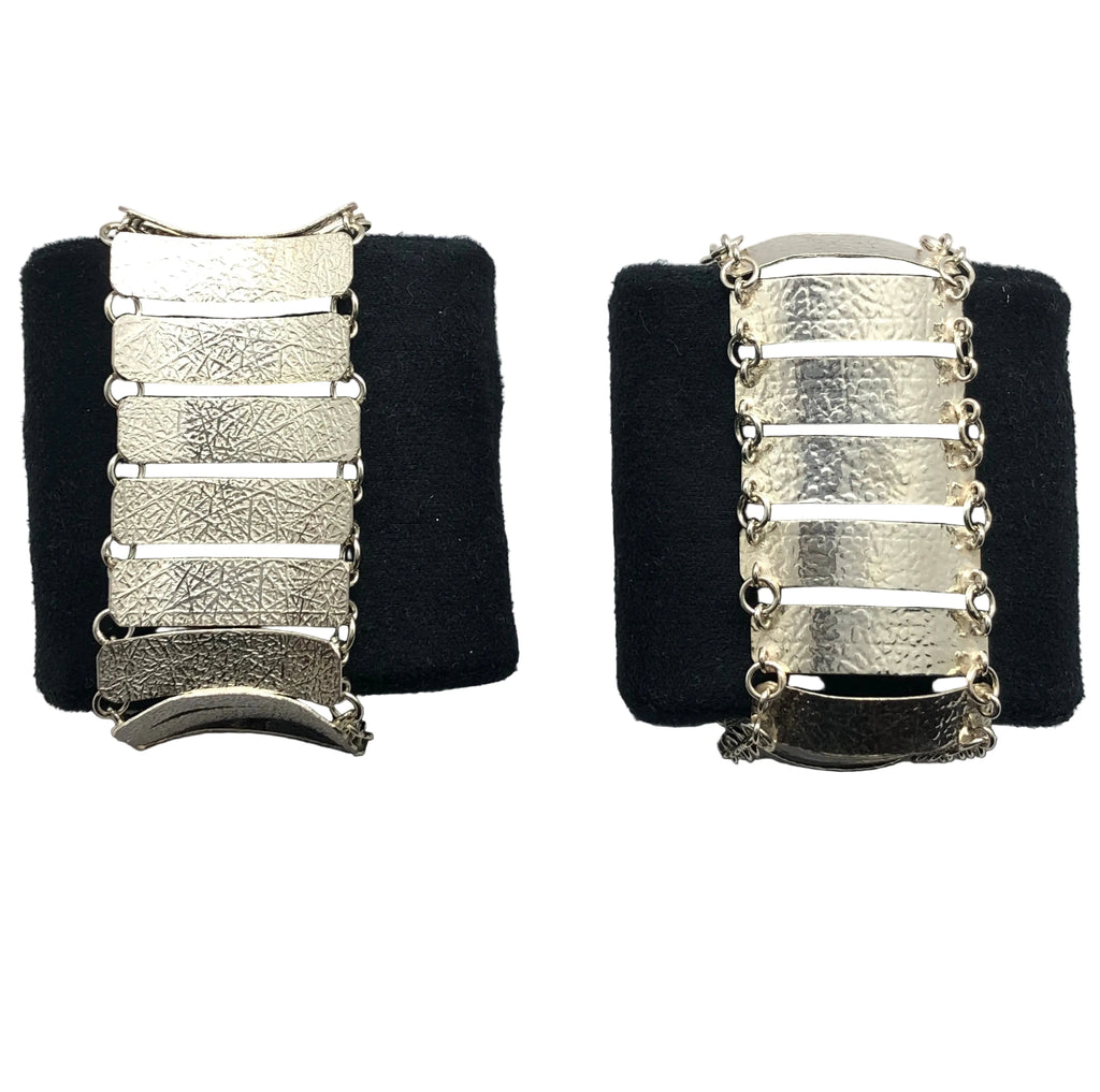 Pulsera Reversible Placas Plata 950