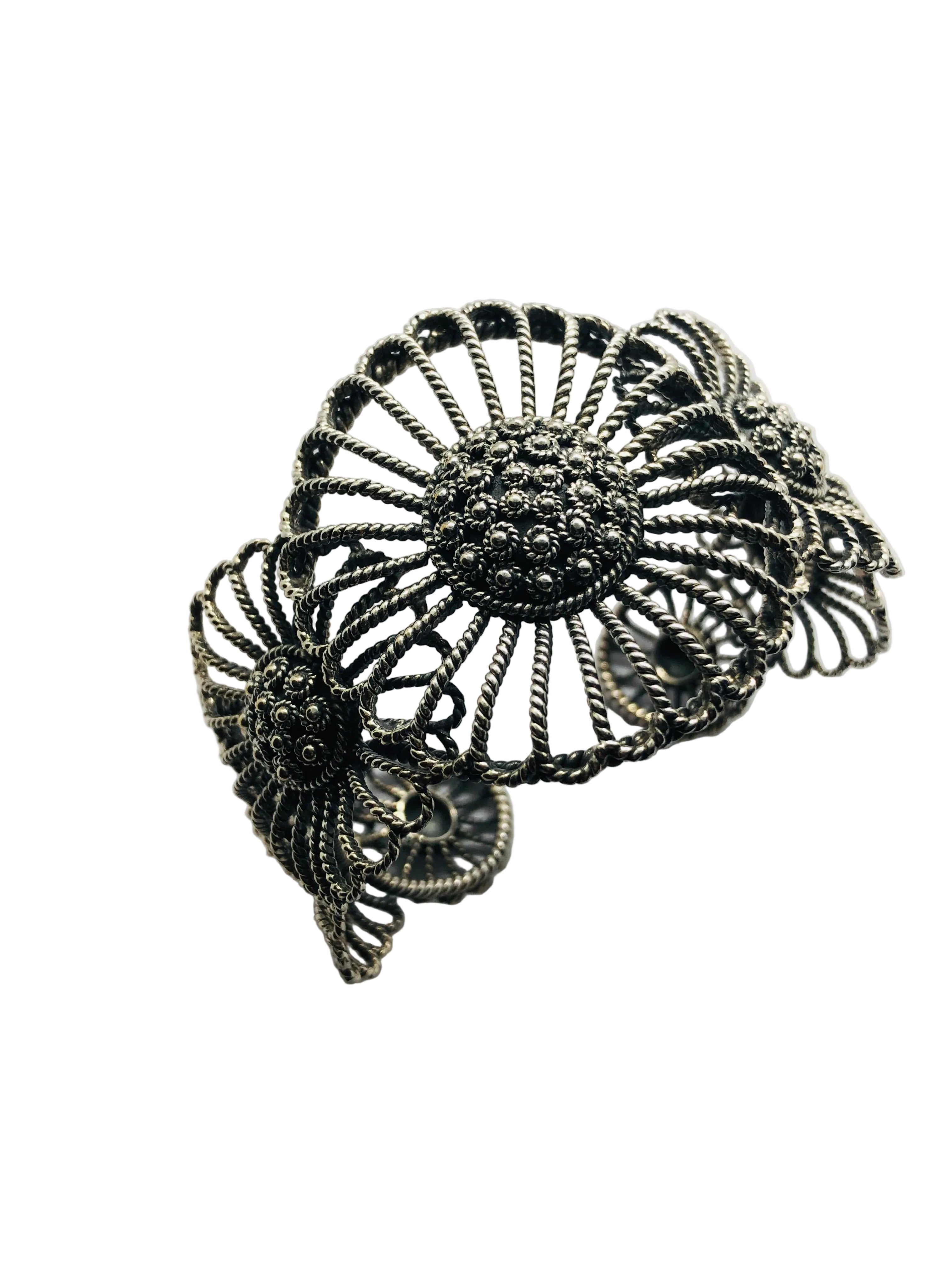 Brazalete Girasol — Plata 950