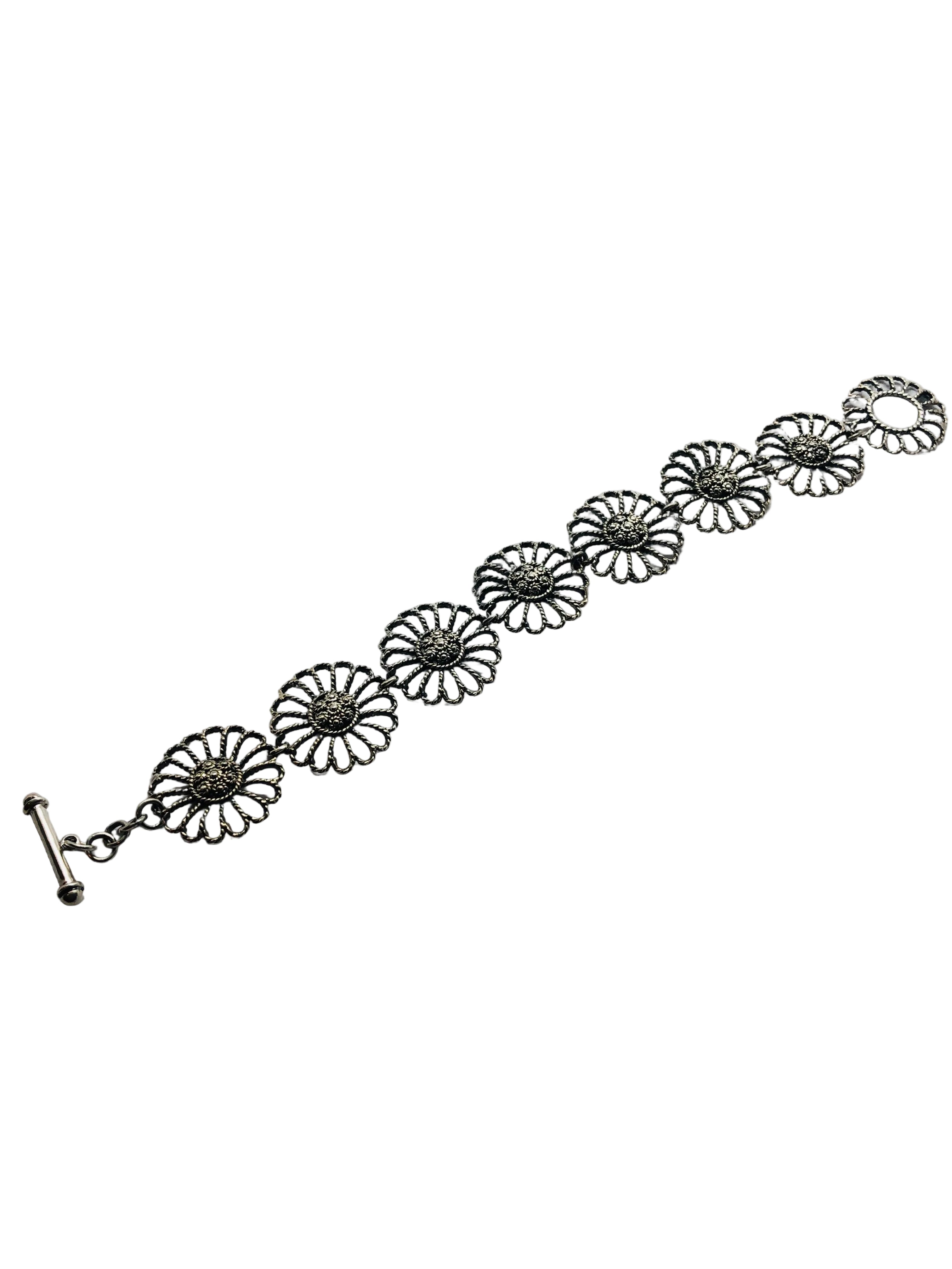 Pulsera Girasol — Plata 950