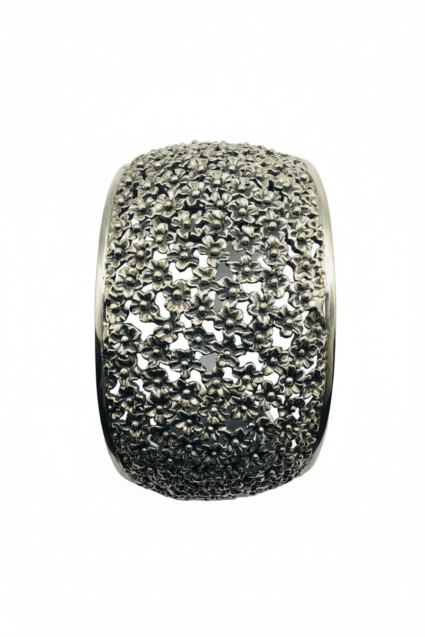 Pulsera Florcitas Plata 950 — Edición Limitada