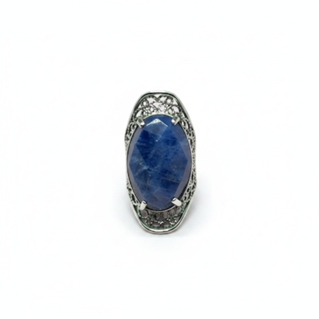 Anillo Sodalita Azul