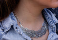 Collar Plata 950 Hojas Filigrana | Edición Única